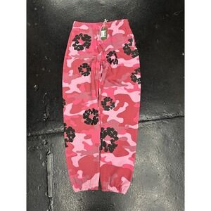 Denim Tears Pink Camo Cuffed Sweatpants Brand New With Tags Size Medium